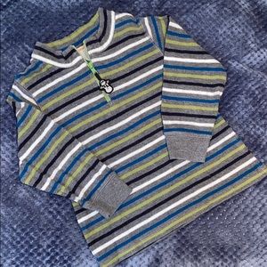 Gymboree boys 3/4 zip-up 5t